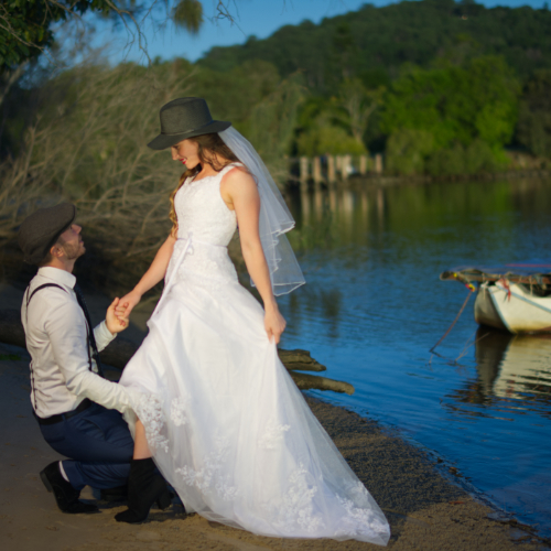 elopement proposal photo by Bigsmiles