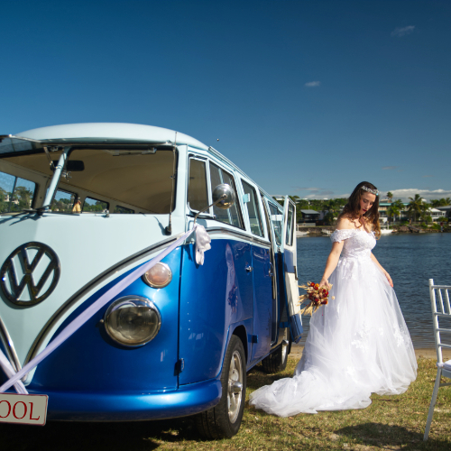 arrive in a koolkombi