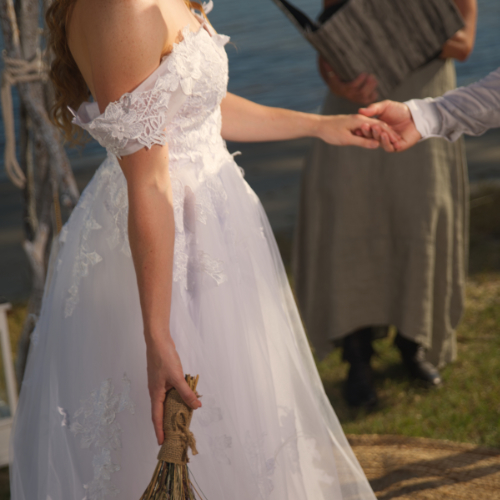 wedding dress boho