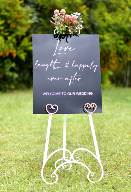 wedding sign noosa